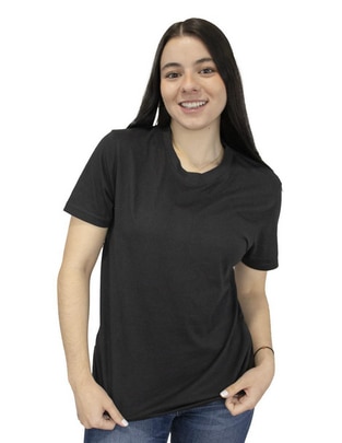 Playera manga corta cuello redondo para mujer Playera manga corta cuello redondo para mujer