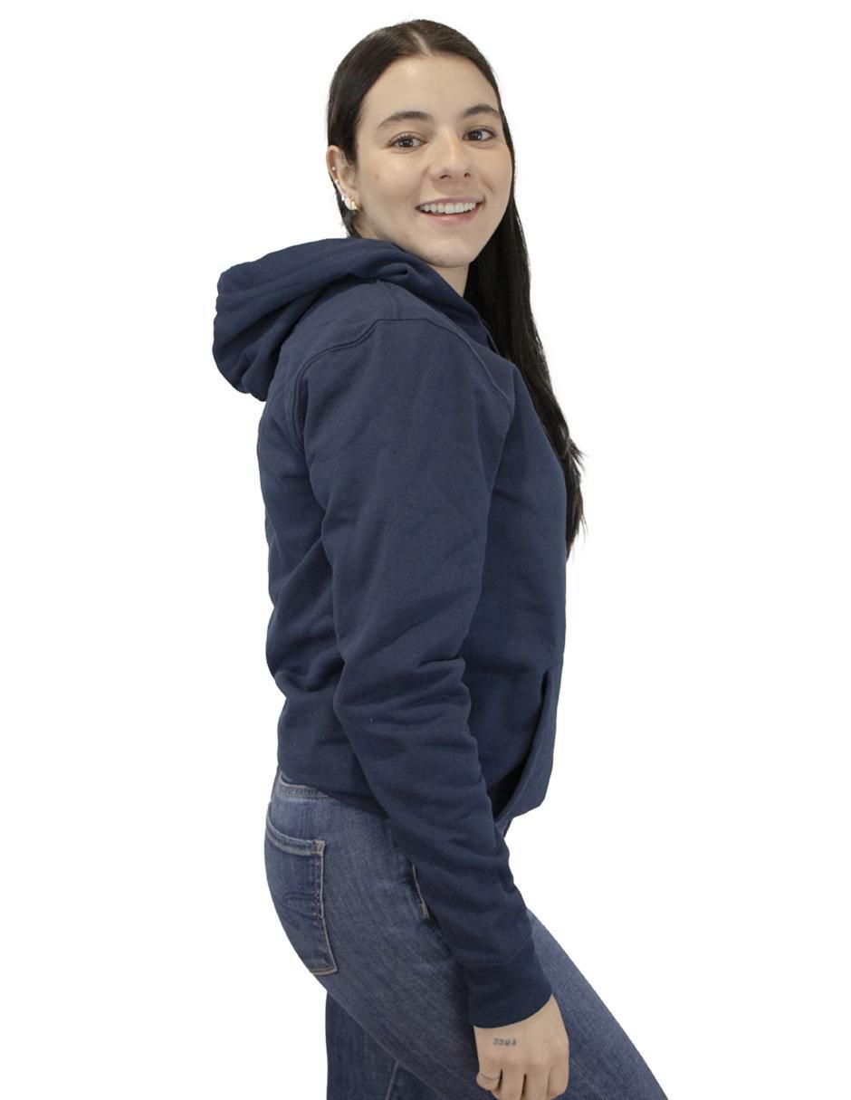 Sudadera con capucha y bolsa para mujer 5