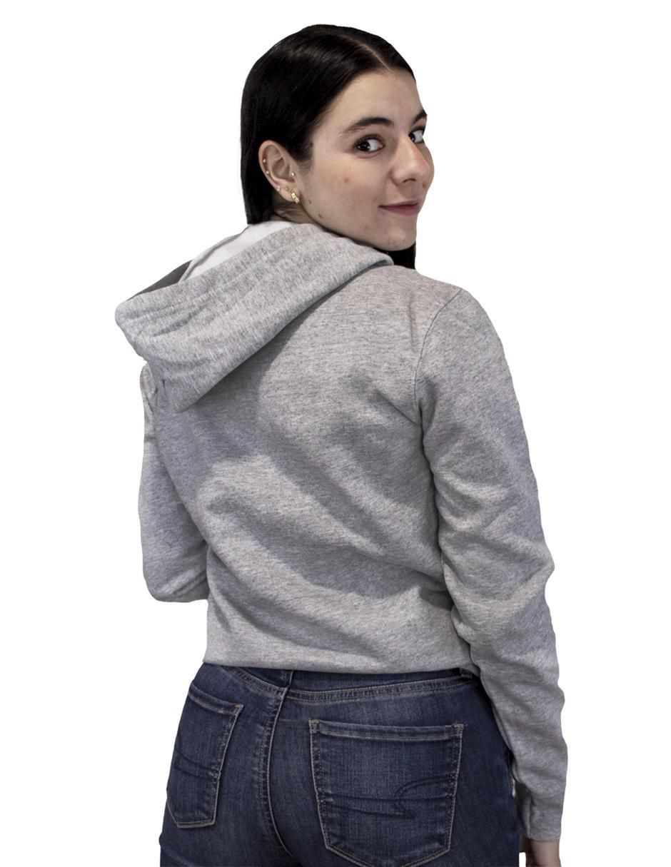 Sudadera con capucha y bolsa para mujer 6