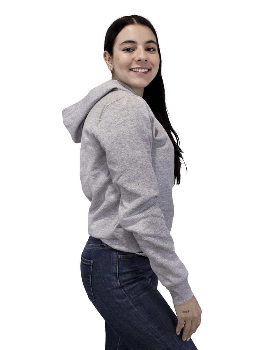 Sudadera con capucha y bolsa para mujer 5