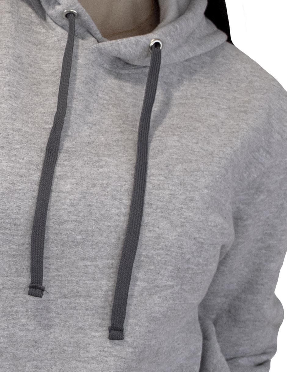 Sudadera con capucha y bolsa para mujer