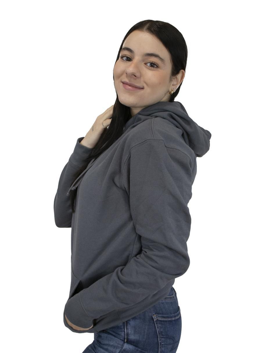 Sudadera con capucha y bolsa para mujer 5