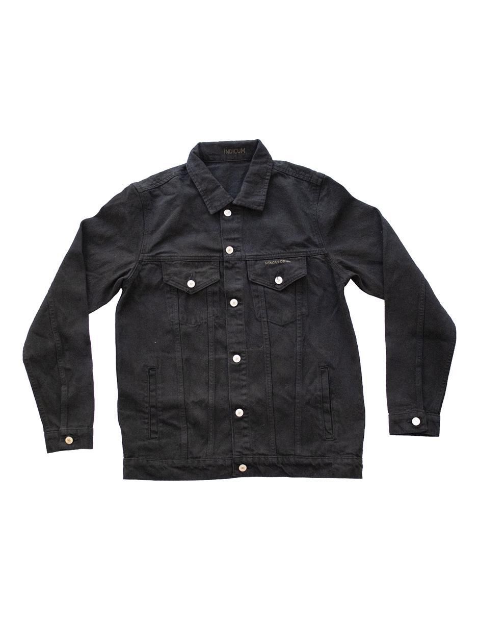 Chamarra casual de mezclilla con bolsillos para hombre 5