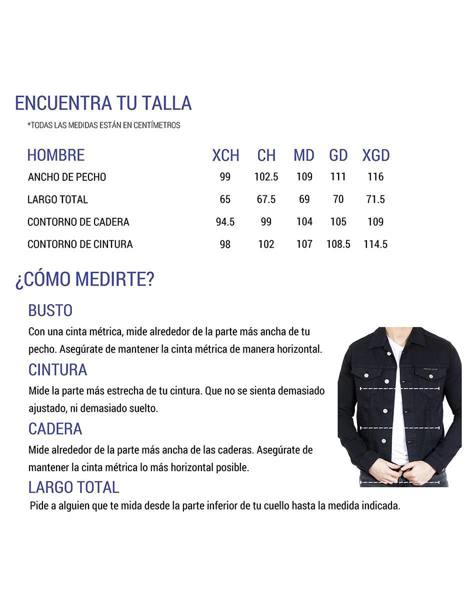 Chamarra casual de mezclilla con bolsillos para hombre 8