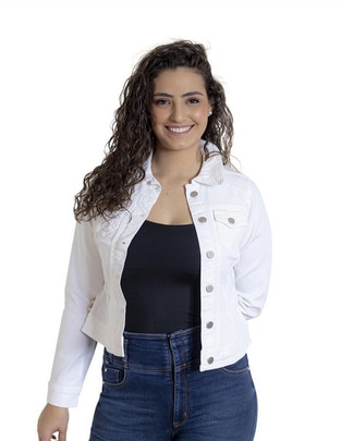 Chamarra de mezclilla para mujer Chamarra de mezclilla para mujer