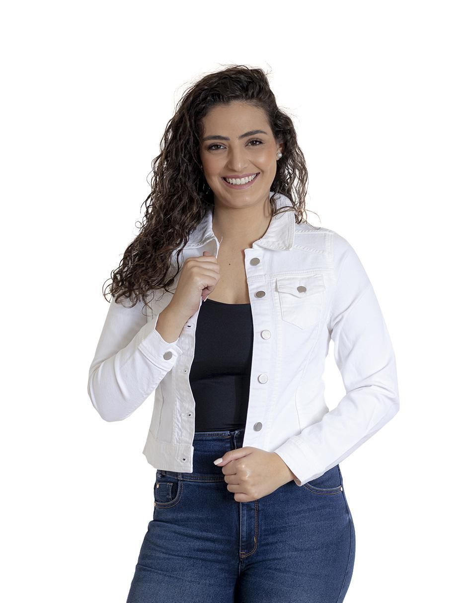 Chamarra de mezclilla para mujer 2