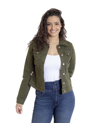 Chamarra de mezclilla para mujer Chamarra de mezclilla para mujer