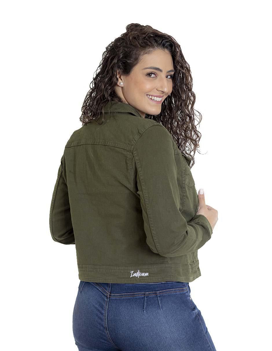 Chamarra de mezclilla para mujer 6