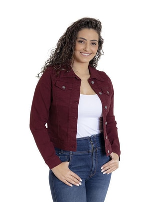 Chamarra de mezclilla para mujer Chamarra de mezclilla para mujer