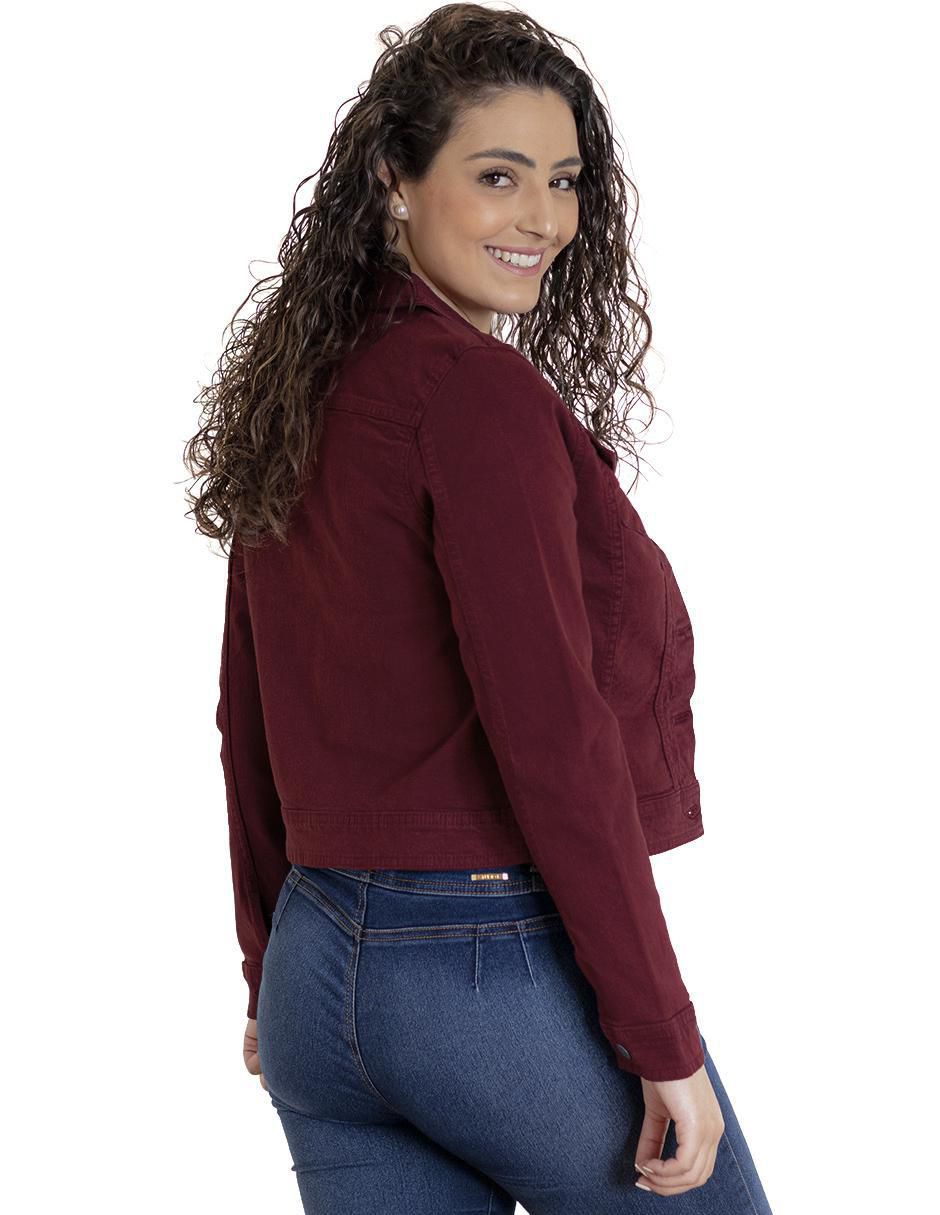 Chamarra de mezclilla para mujer 7