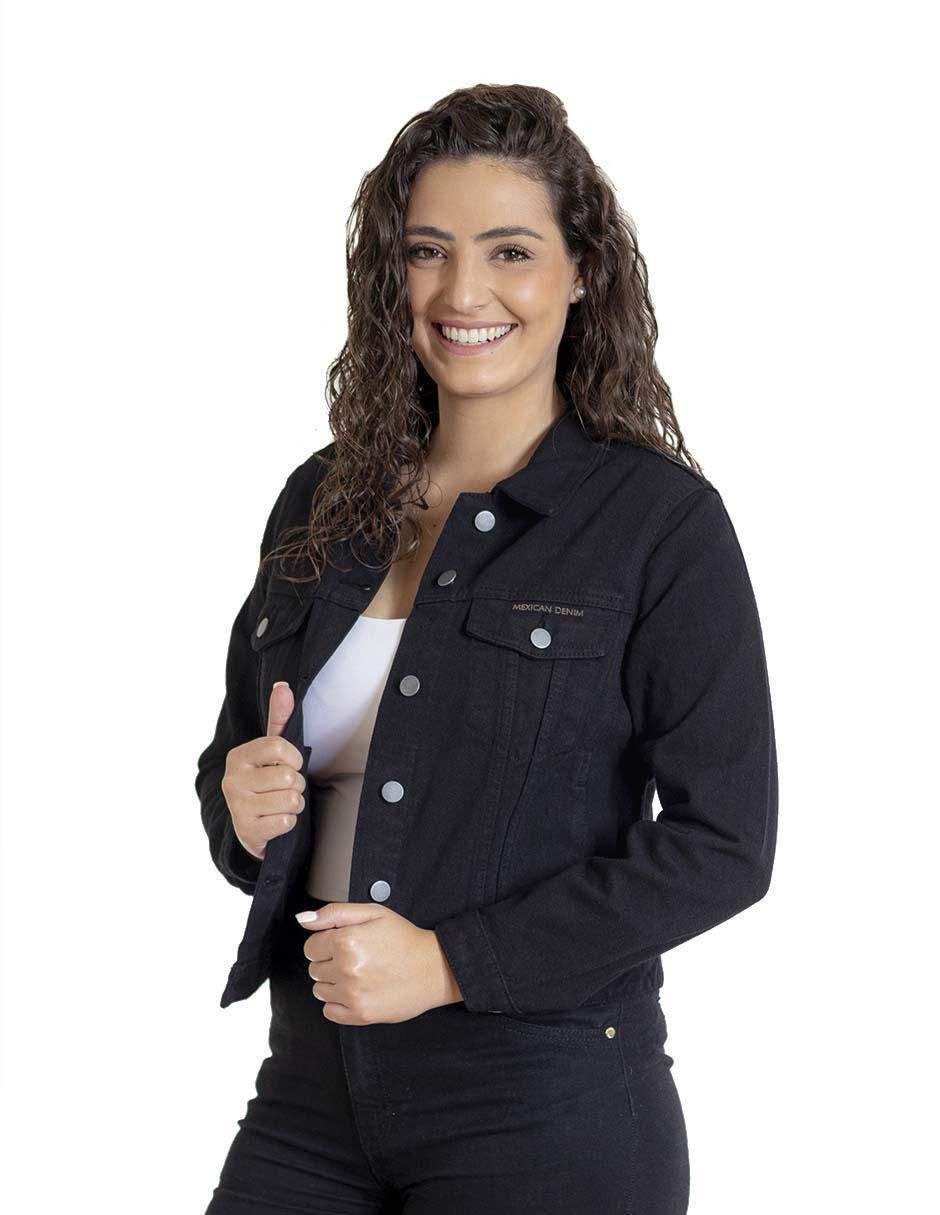 Chamarra de mezclilla para mujer 5