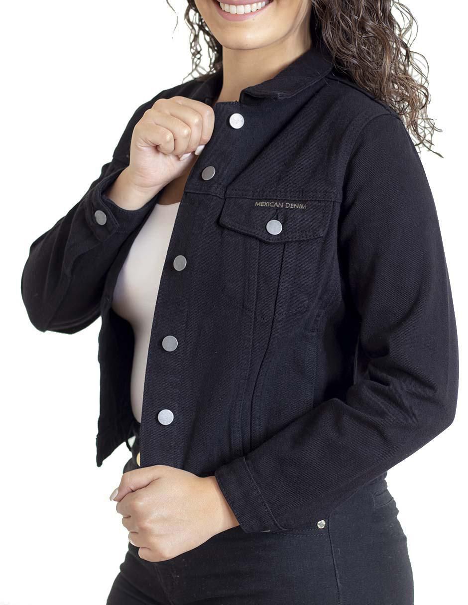 Chamarra de mezclilla para mujer 4