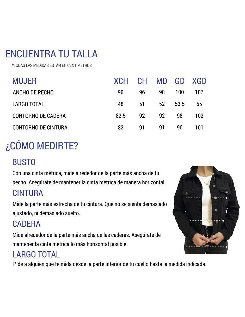 Chamarra de mezclilla para mujer 3