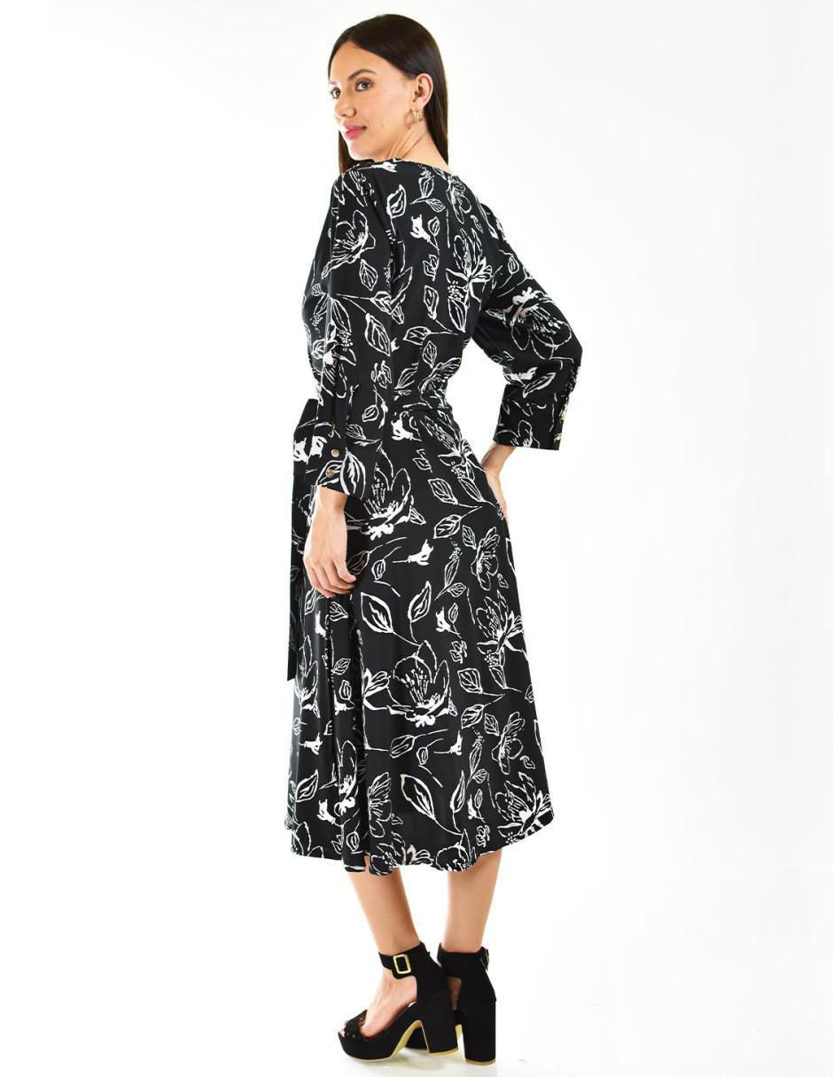 Vestido midi casual para mujer