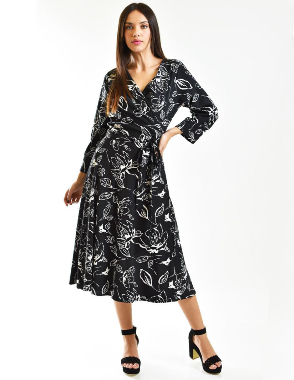 Vestido midi casual para mujer