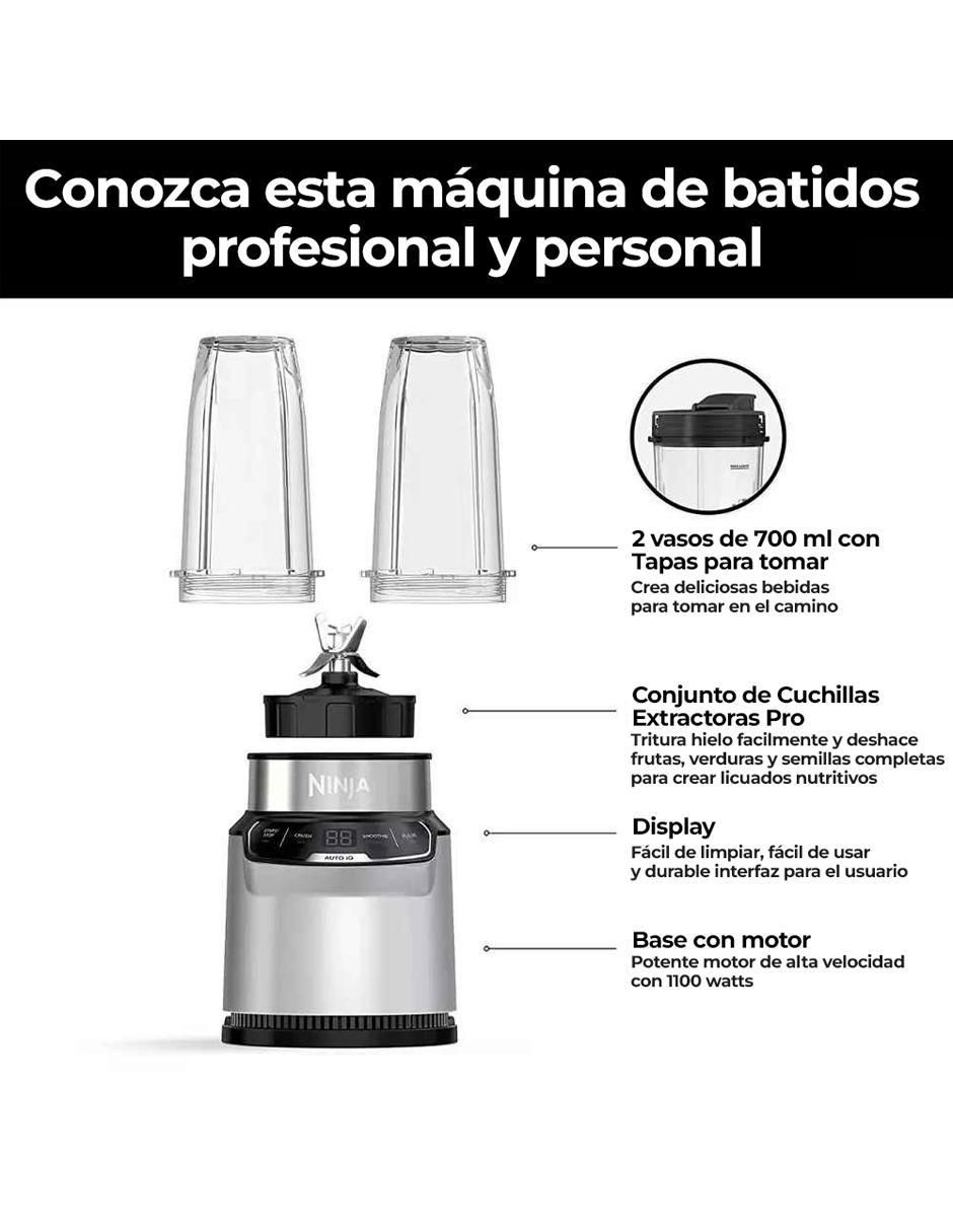 LICUADORA PERSONAL BN401 NIN, PLATEADO 3