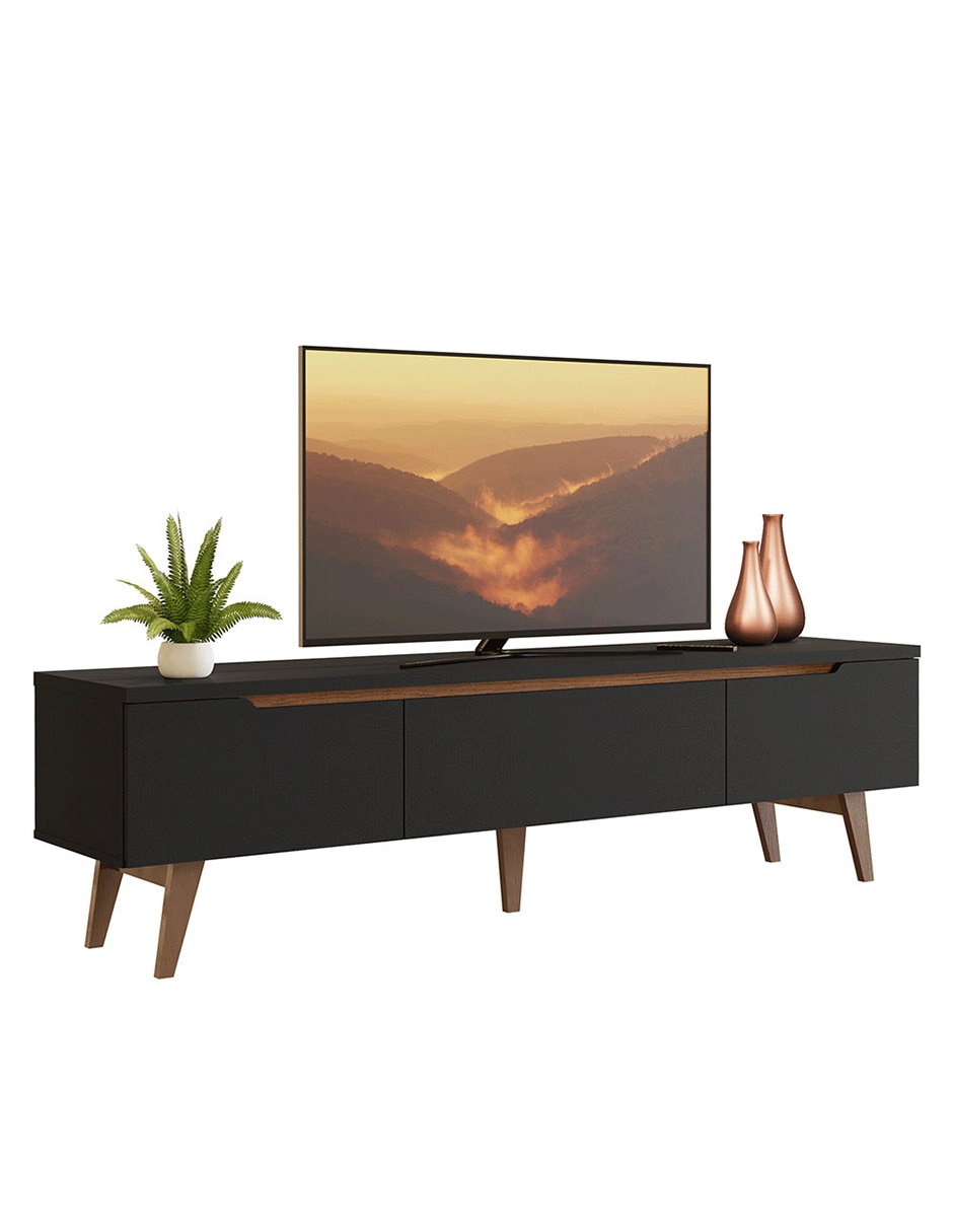 Mueble de TV armable Reims de madera Mueble de TV armable Reims de madera