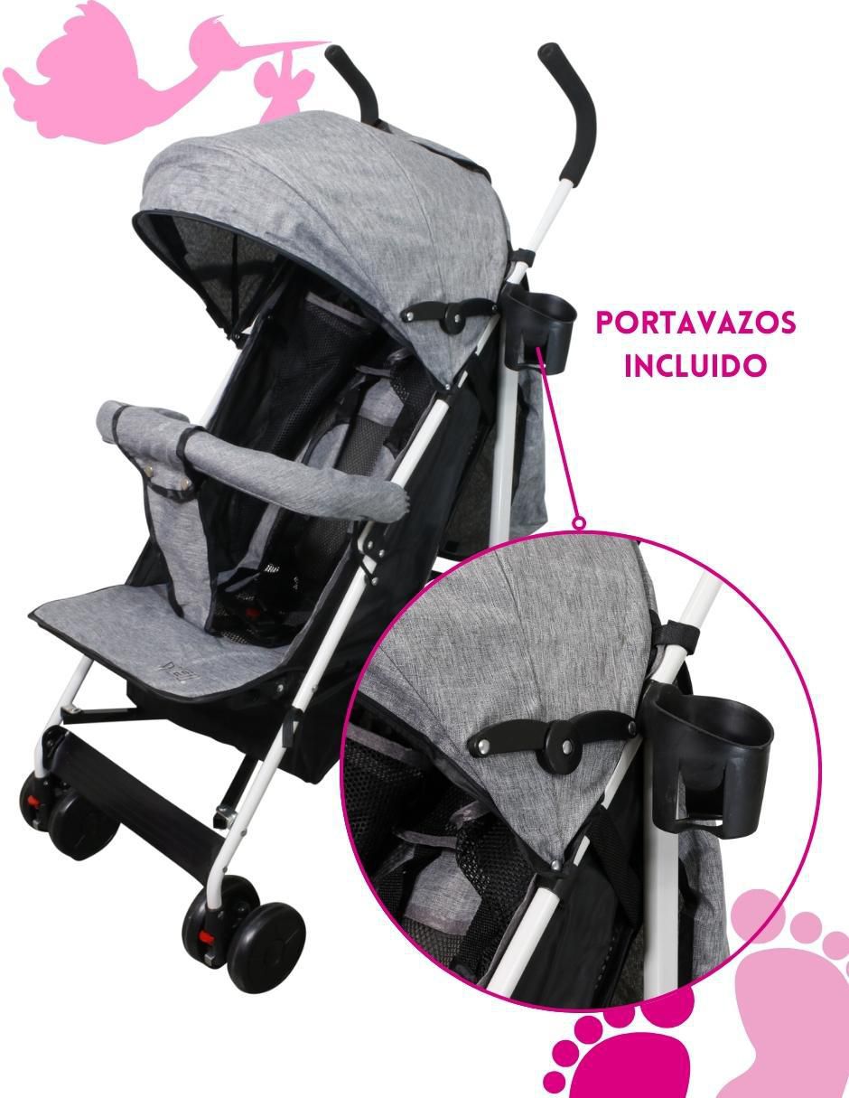 Carriola de bastón Travel plegable 3