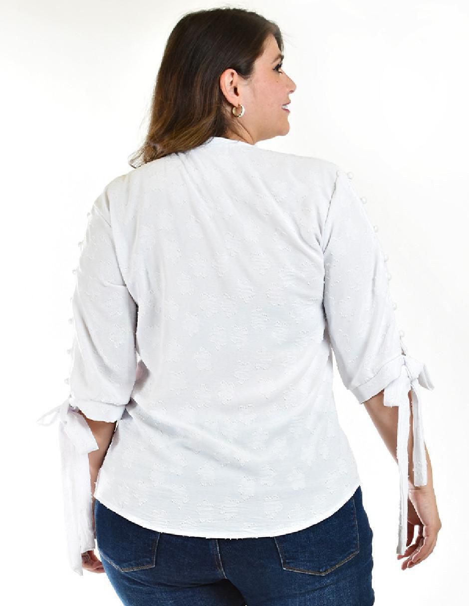 Blusa manga 3/4 para mujer 9