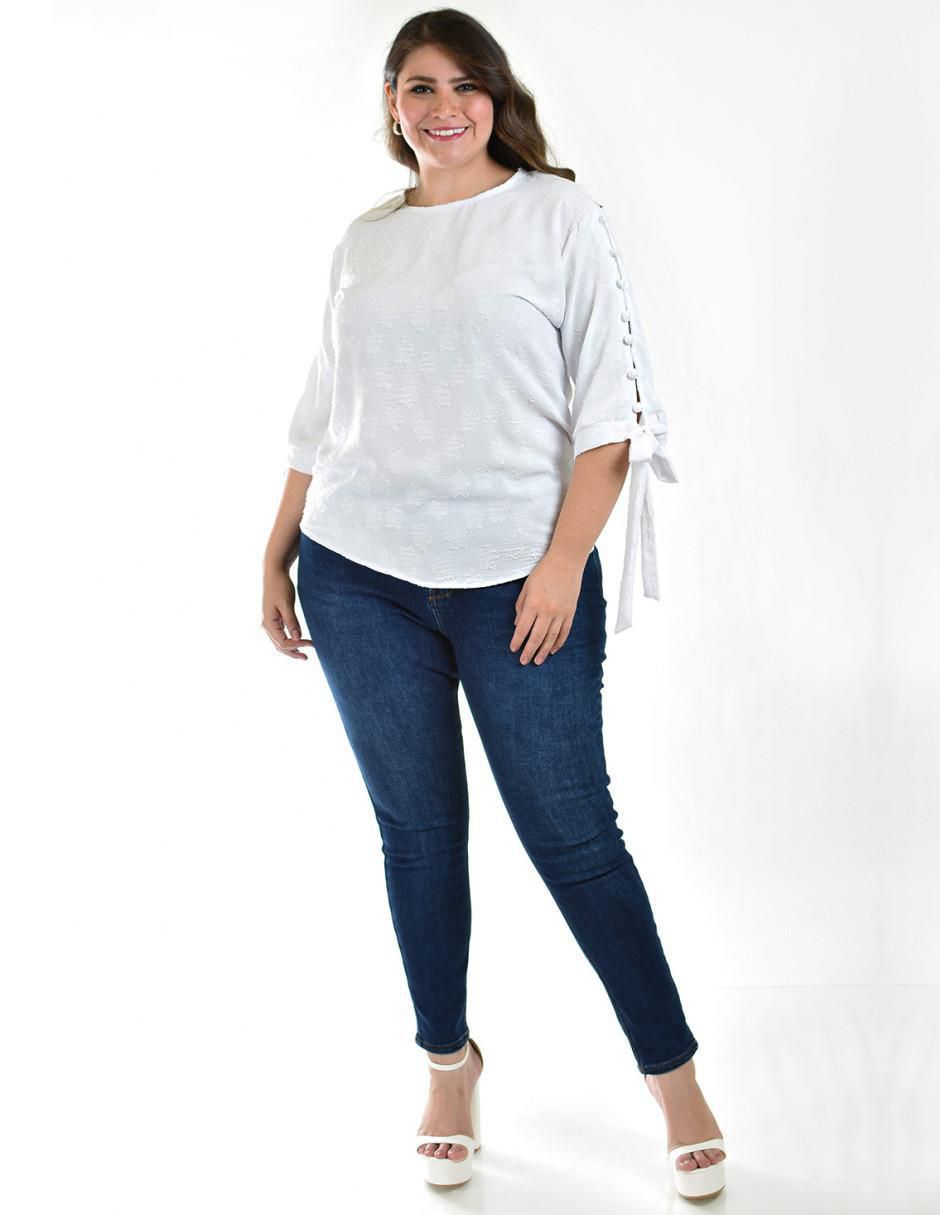 Blusa manga 3/4 para mujer 11