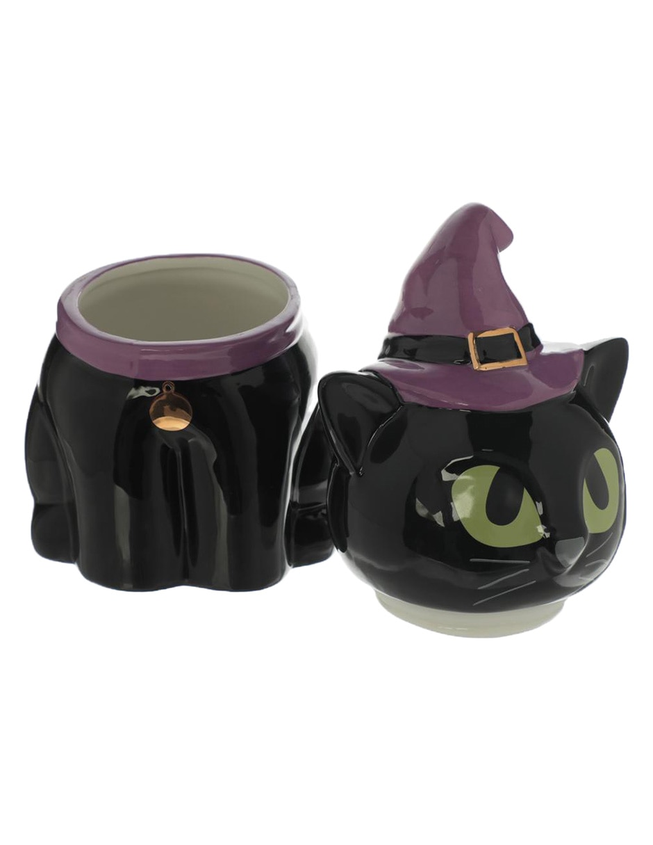 Galletero de Halloween Black Cat