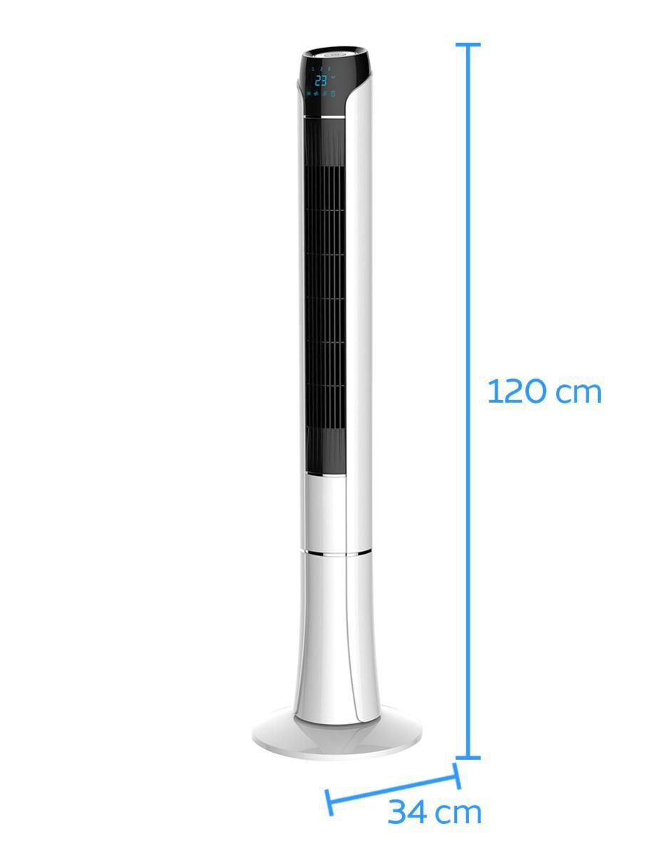 VENTILADOR DE TORRE VTN-004 NA, BLANCO 5