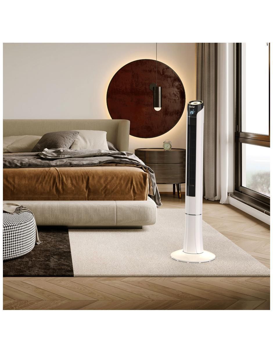 VENTILADOR DE TORRE VTN-004 NA, BLANCO 3