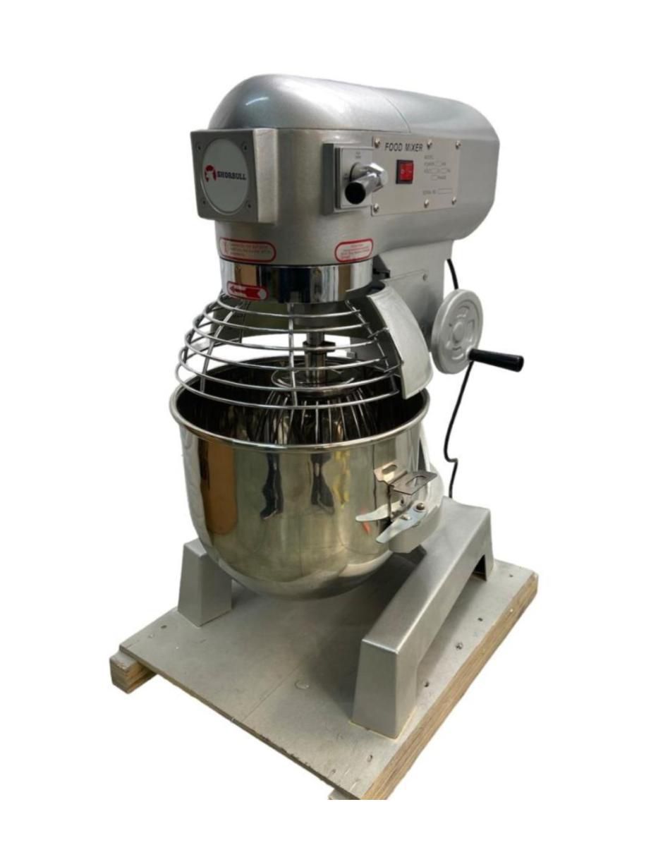 BATIDORA INDUSTRIAL, 20 L, GRIS ACERO