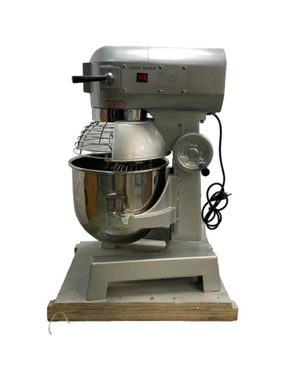 BATIDORA INDUSTRIAL, 20 L, GRIS ACERO