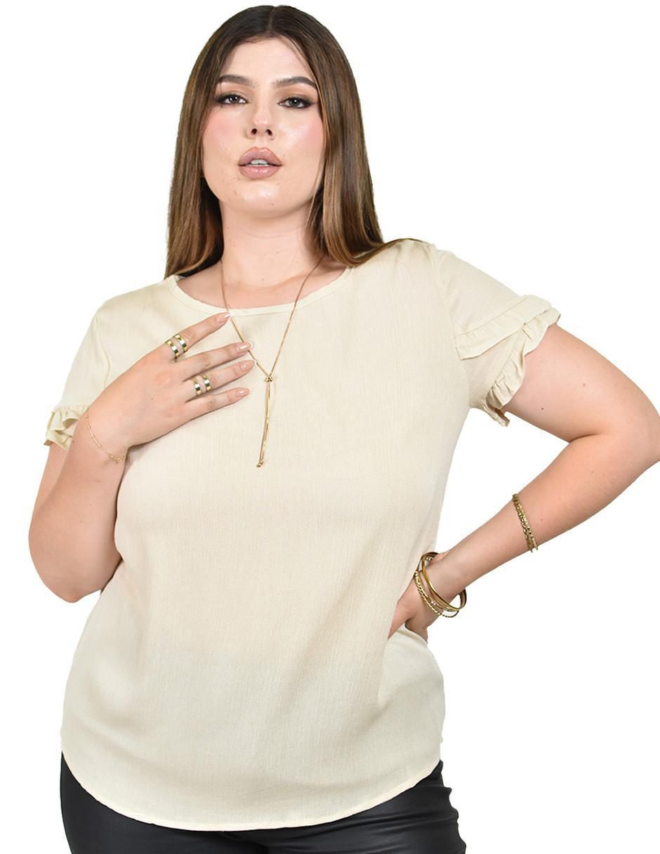 Blusa manga corta para mujer 9