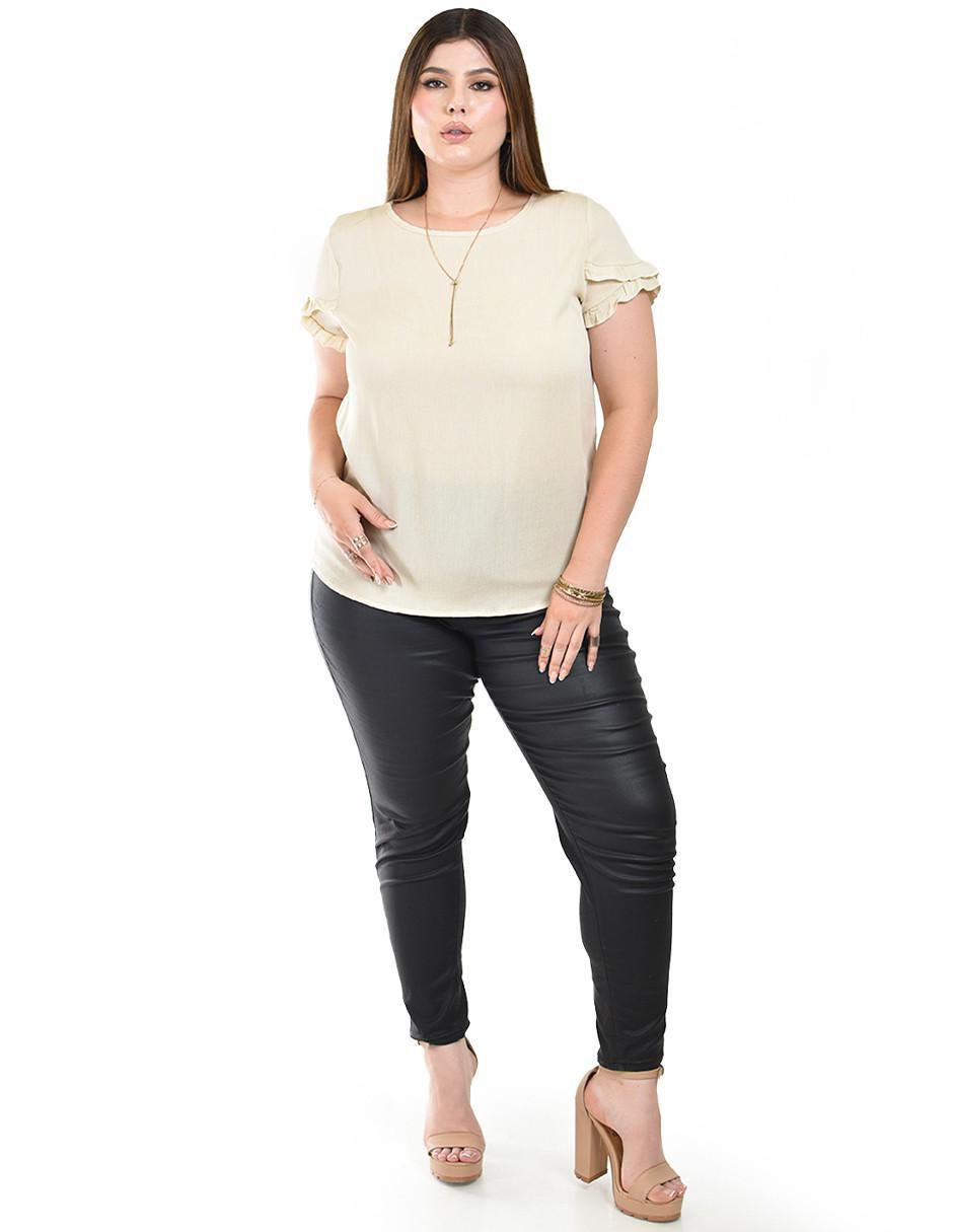 Blusa manga corta para mujer 10