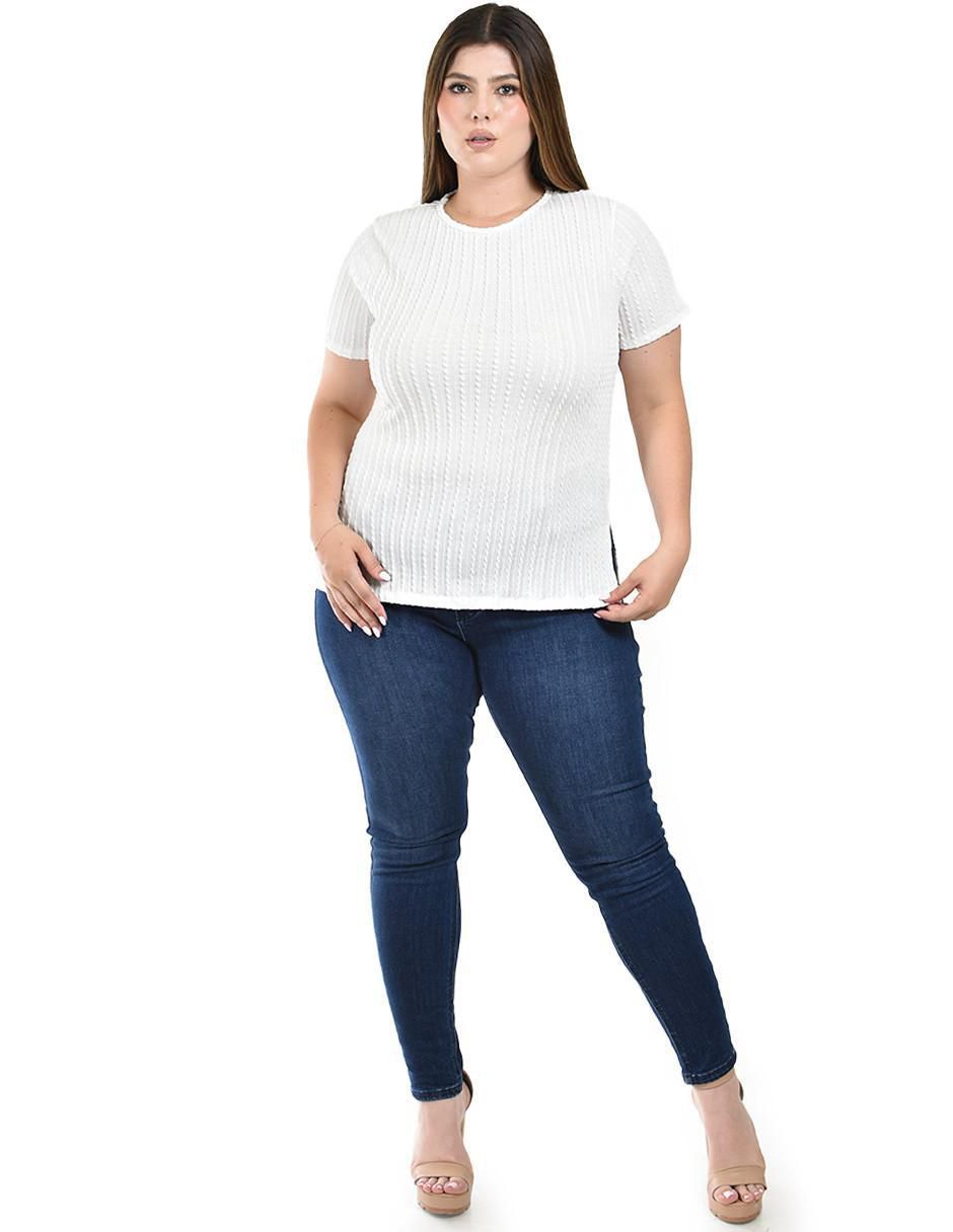 Blusa manga corta para mujer 8