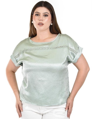 Blusa manga corta para mujer 1