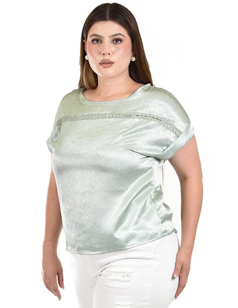 Blusa manga corta para mujer 6