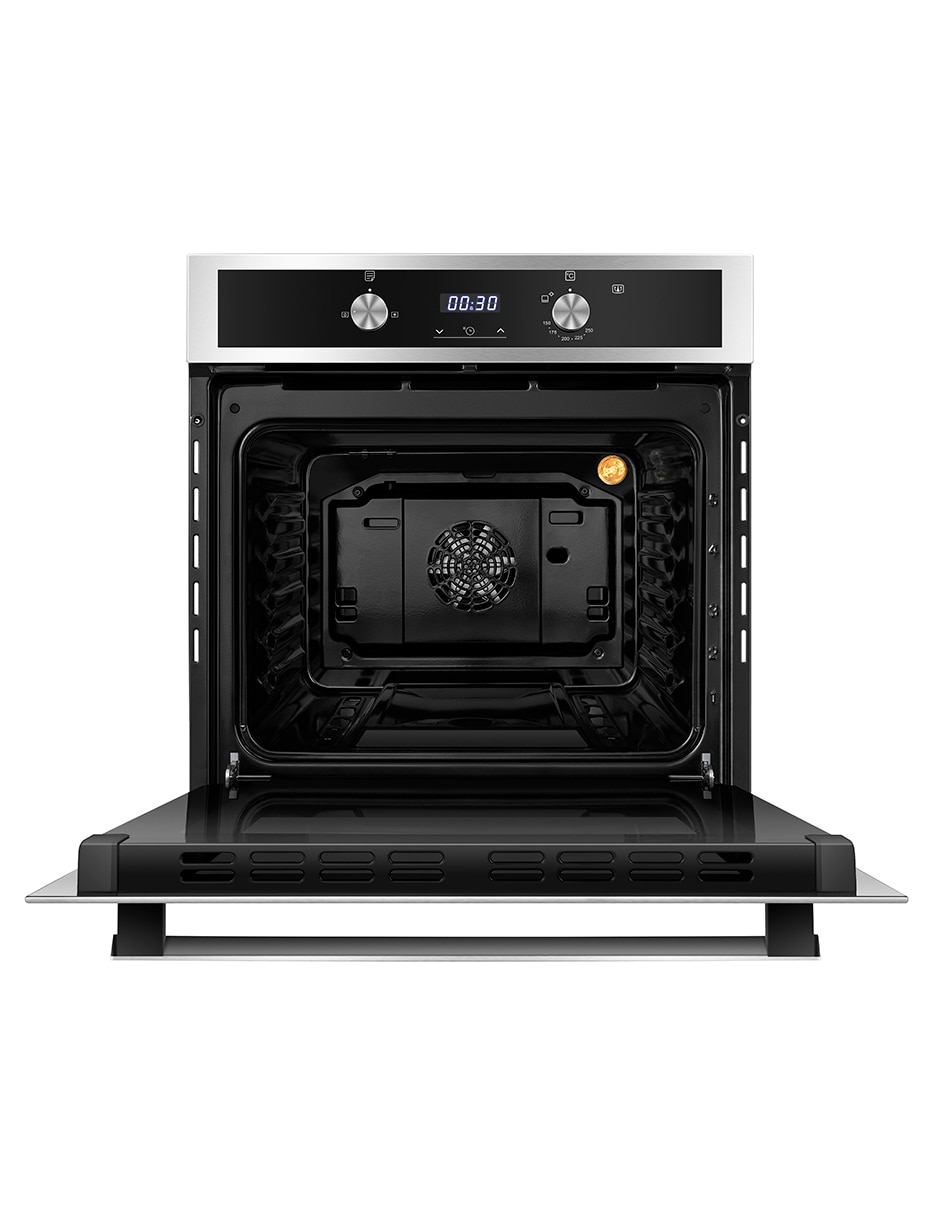 Horno a gas natural Hisense HGO602BS capacidad 1.9 pies
