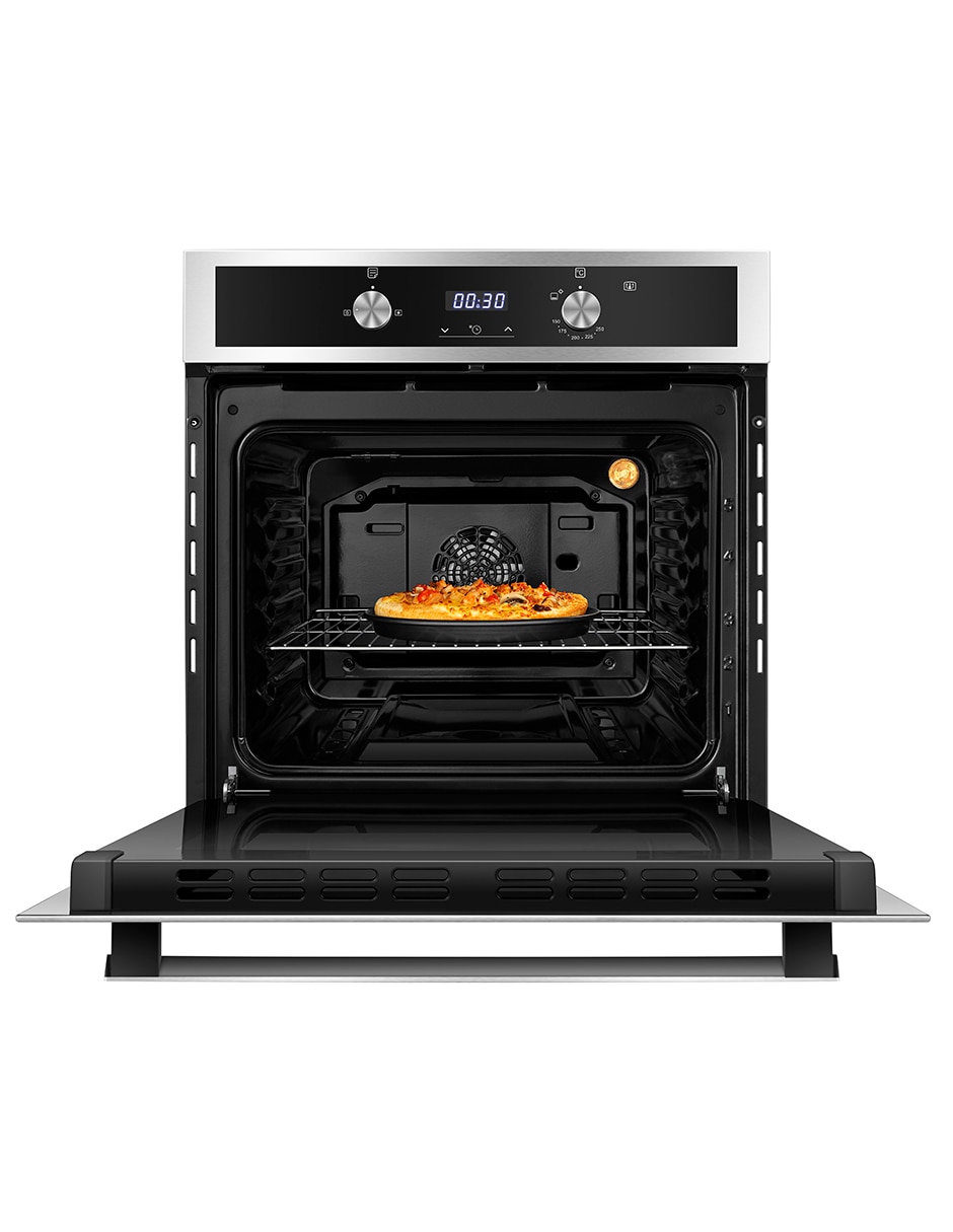 Horno a gas natural Hisense HGO602BS capacidad 1.9 pies
