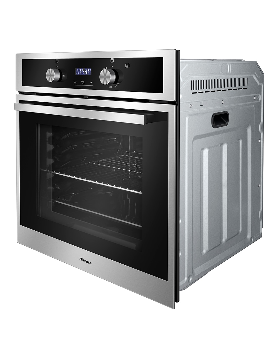 Horno a gas natural Hisense HGO602BS capacidad 1.9 pies