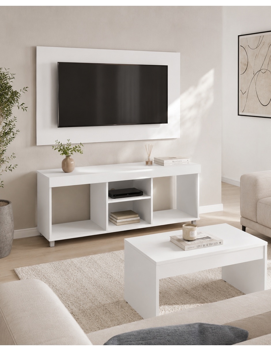 Mueble de tv Turin Mundo In de melamina