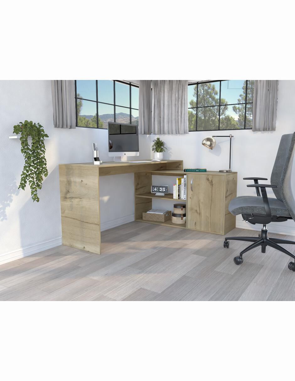 Escritorio armable Axis de melamina 7