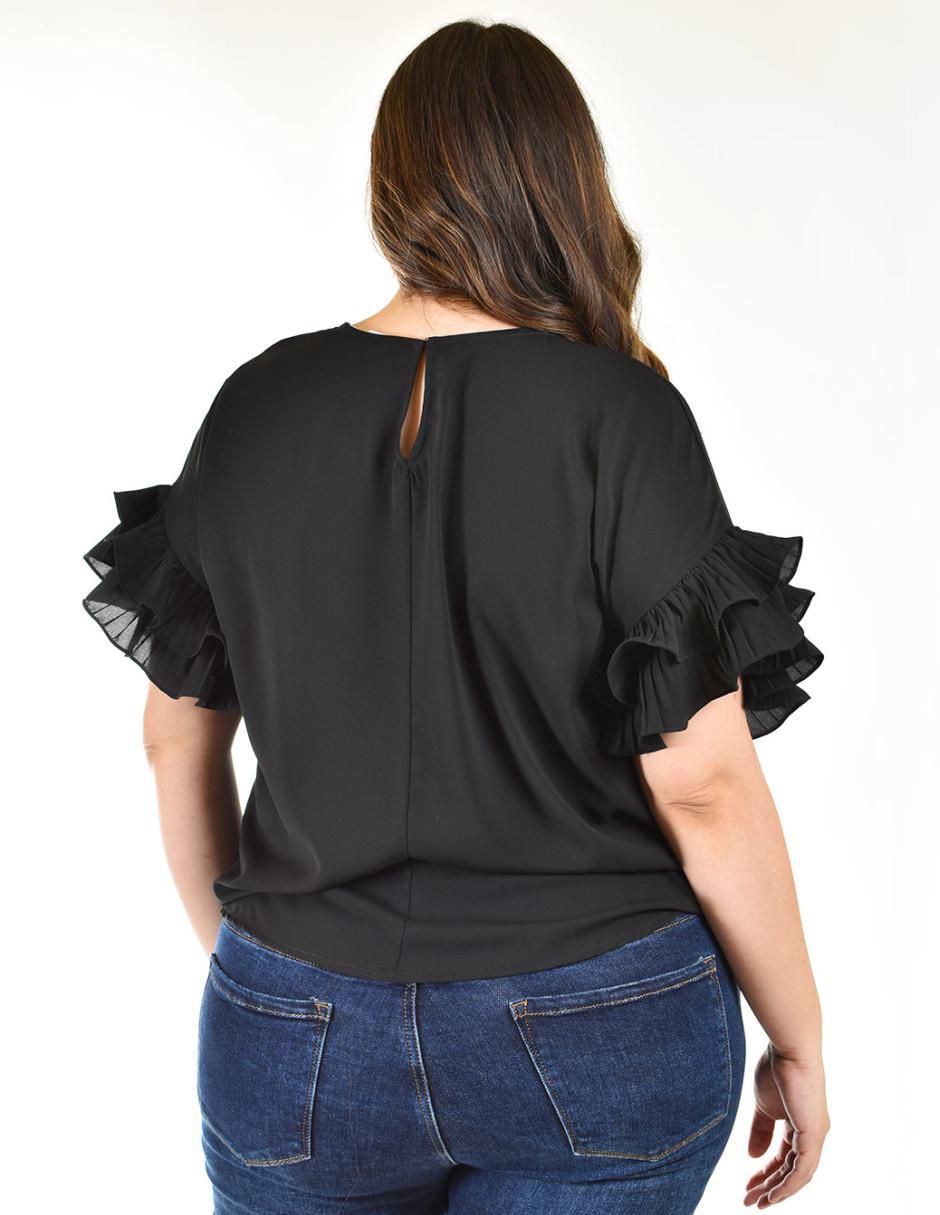 Blusa manga corta para mujer 9