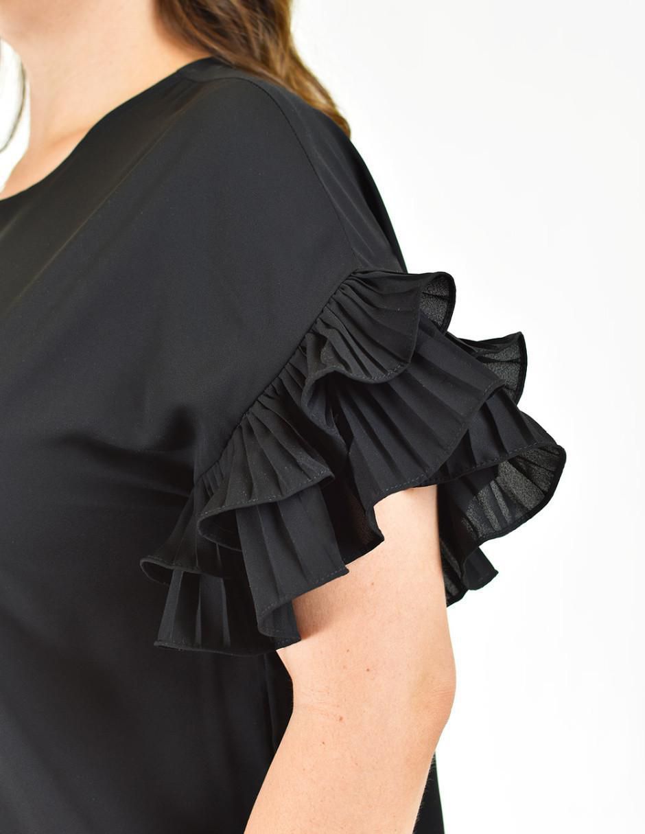 Blusa manga corta para mujer 10