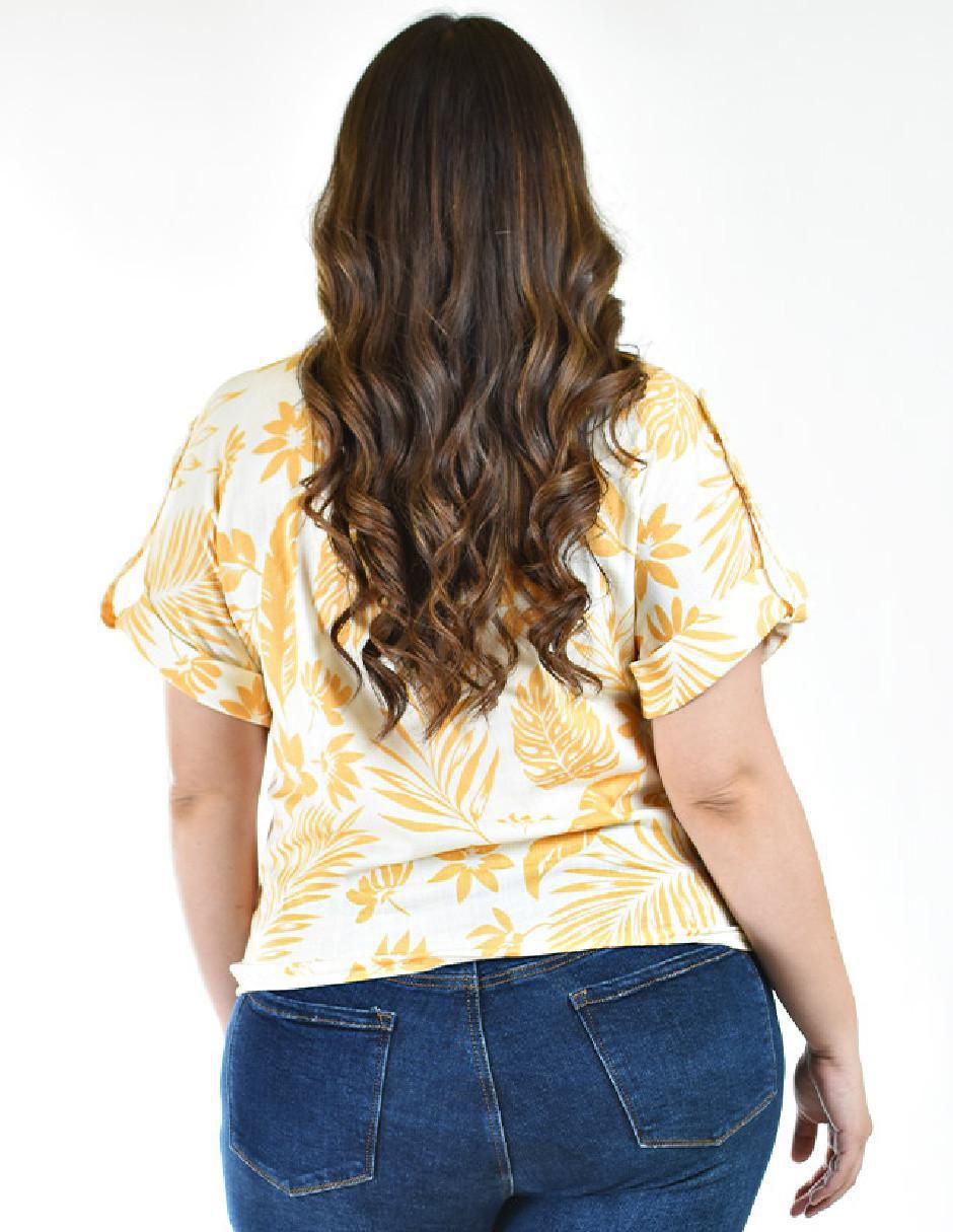 Blusa manga corta para mujer 9