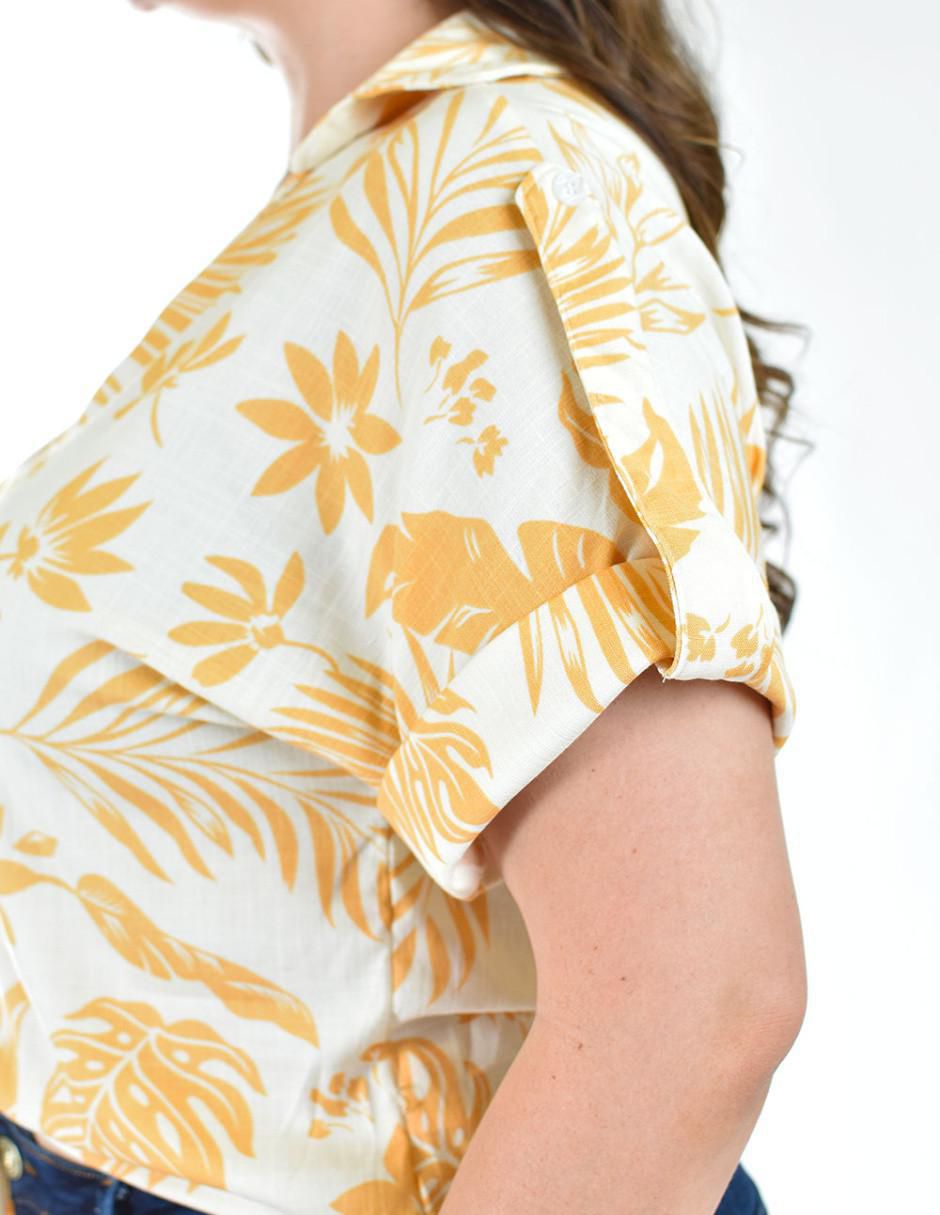 Blusa manga corta para mujer 10