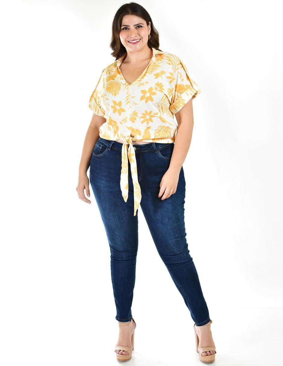 Blusa manga corta para mujer 12