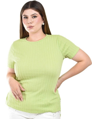 Blusa manga corta para mujer 1