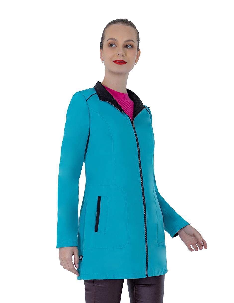 Gabardina impermeable para mujer