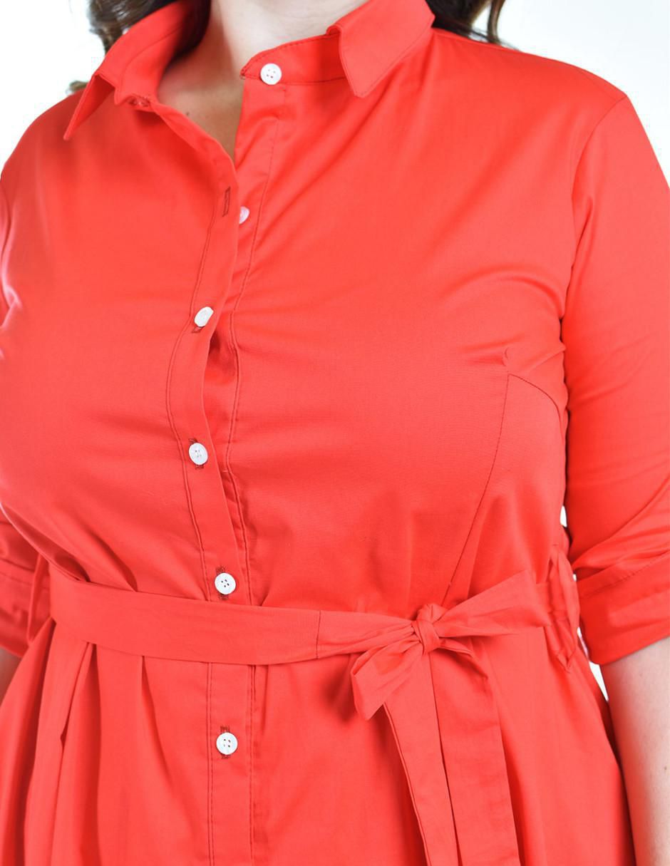 Vestido arriba rodilla casual para mujer 5
