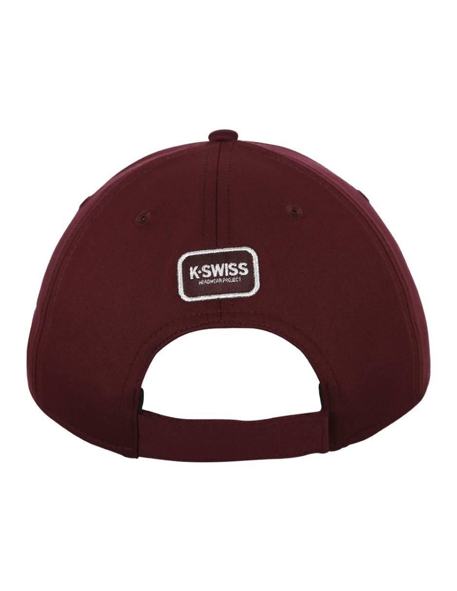 Gorra visera semicurva velcro casual K-Swiss Luthor