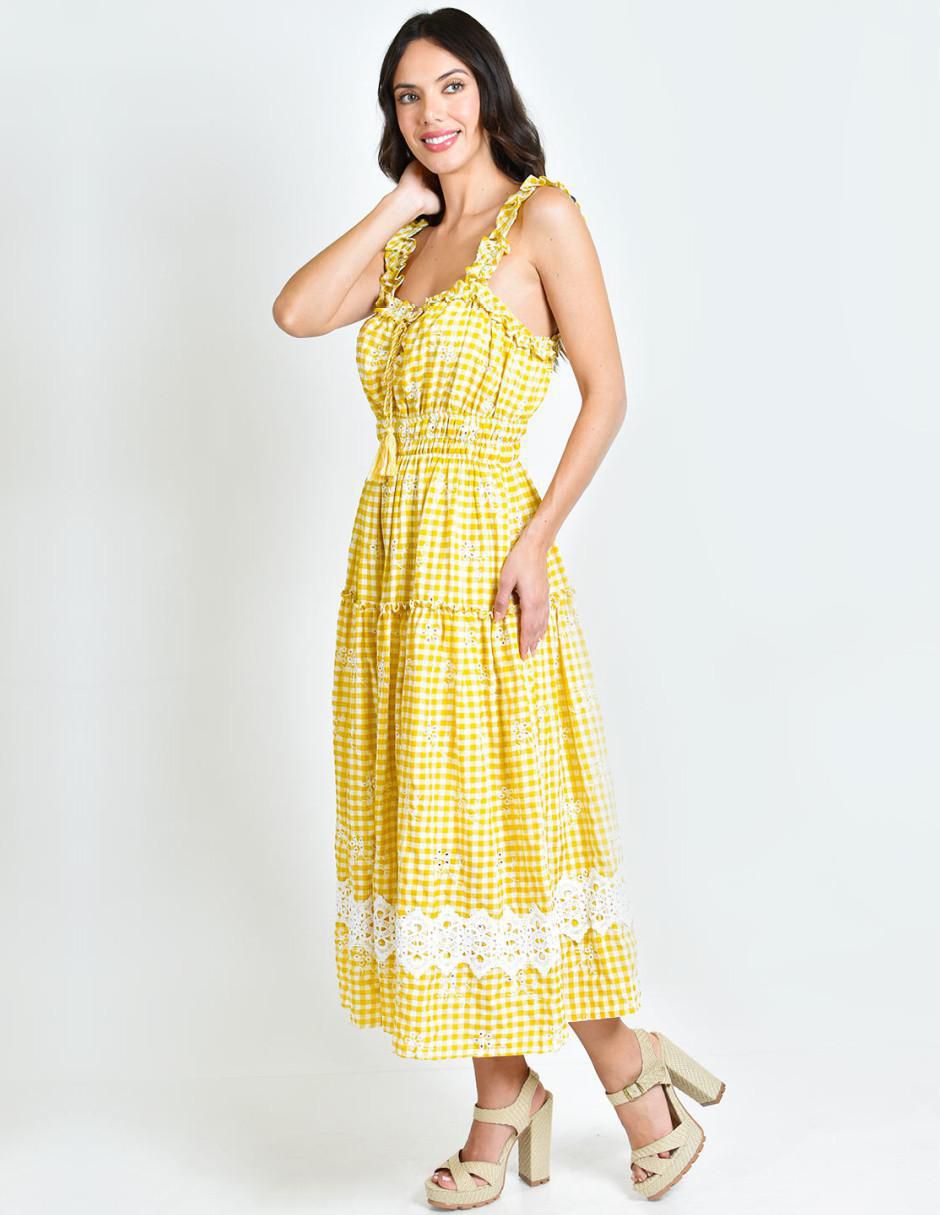 Vestido midi casual para mujer 5