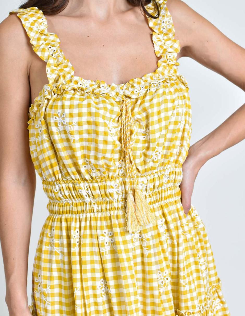 Vestido midi casual para mujer